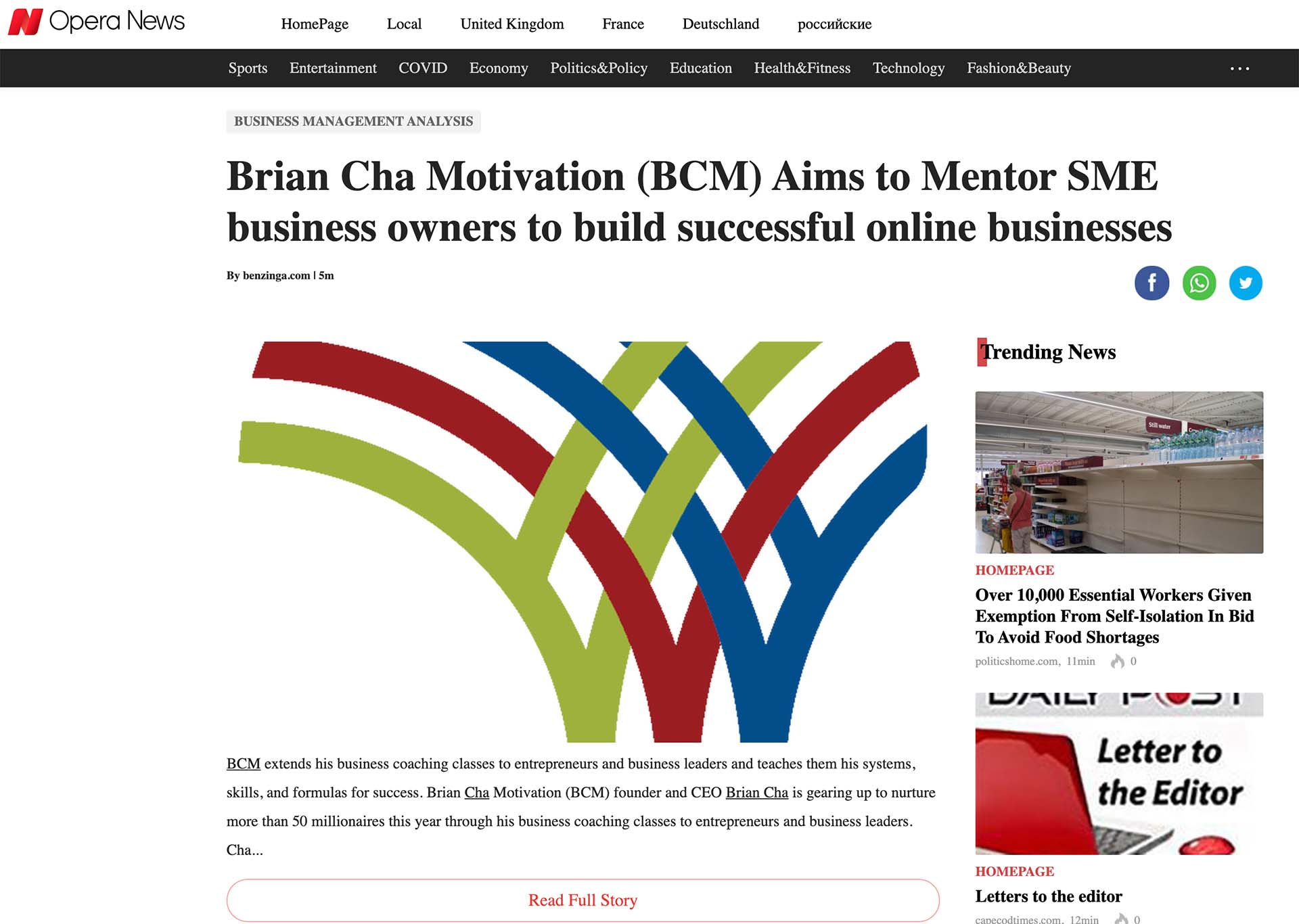 OperaNews Article